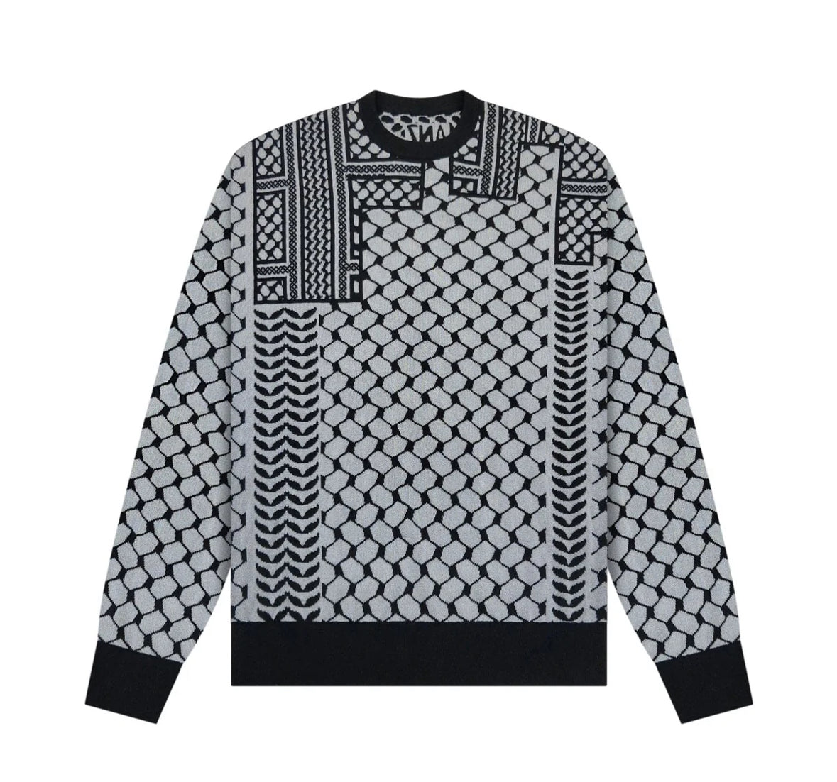 REFELCTIVE 3M KEFFIYEH
SWEATER