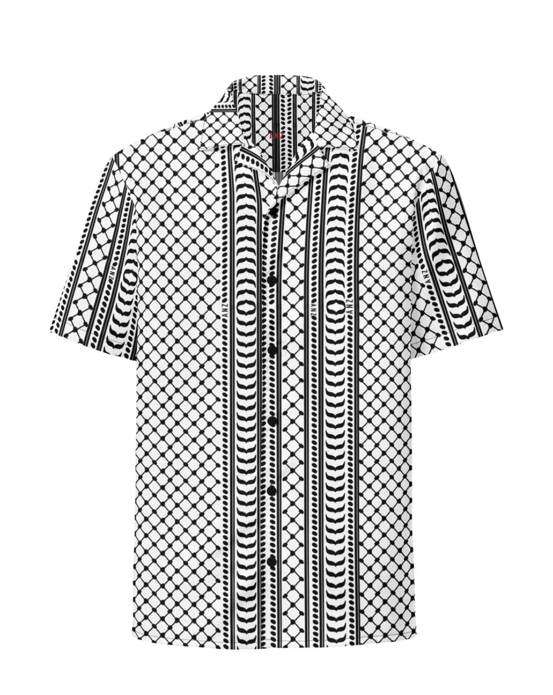 KEFFIYEH UNISEX BUTTON
SHIRT