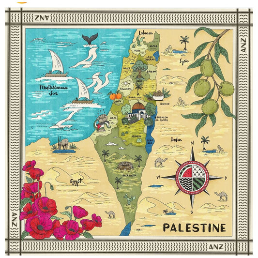 Map of Palestine