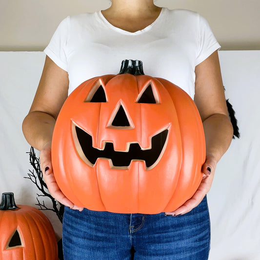 Medium Sized Pumpkin Lantern - 30cm x 32cm