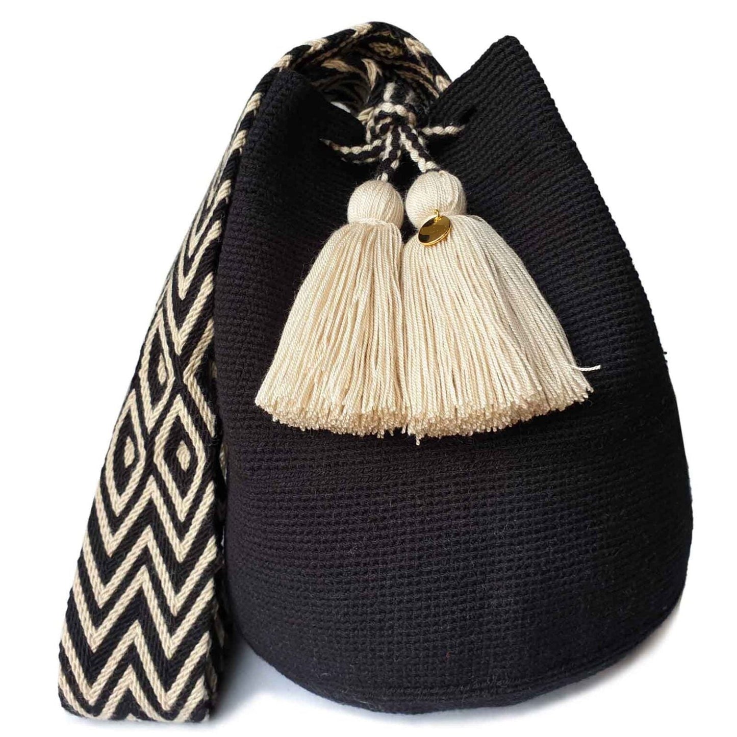 So Chic Wayuu Bag - Black