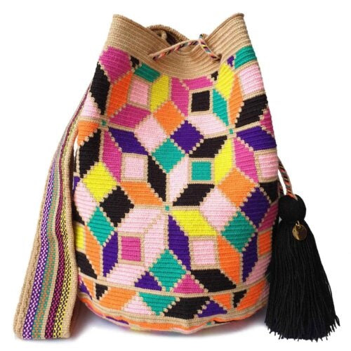 Geometrica Wayuu Bag